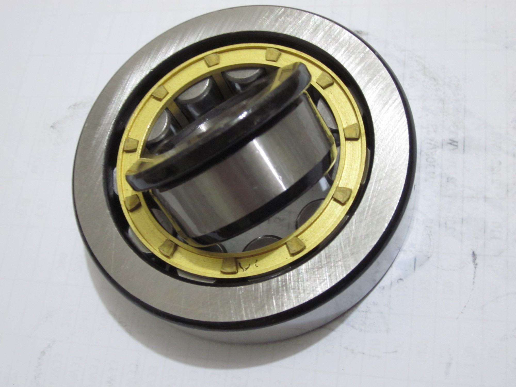 Single Row Cylindrical Roller Bearings Heavy Radial Loads NU209 EM